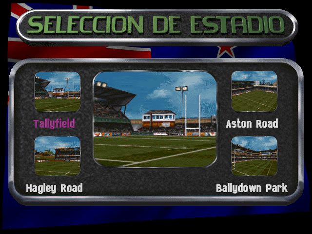 Jonah Lomu Rugby screenshot 3 for Sega Saturn